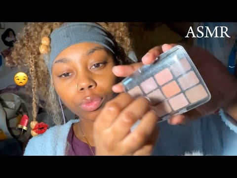 ASMR| Fast & Aggressive Mean Friend Does Your Makeup💄💋😒 (ASMR Roleplay)