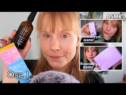 Ihoanalyysistä Vuosi💆🏼‍♀️Miten hoidan ihoa nyt? ASMR SUOMI (Osa 1)