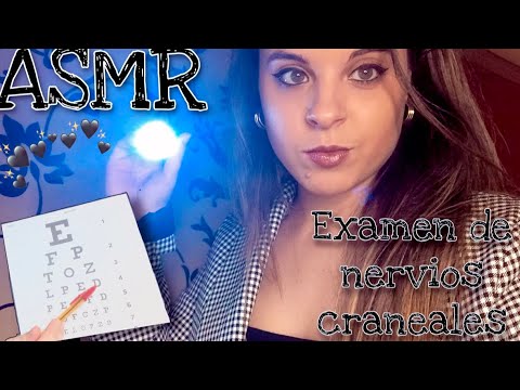 ✨ ASMR Examen rápido de NERVIOS CRANEALES en un día lluvioso ✨