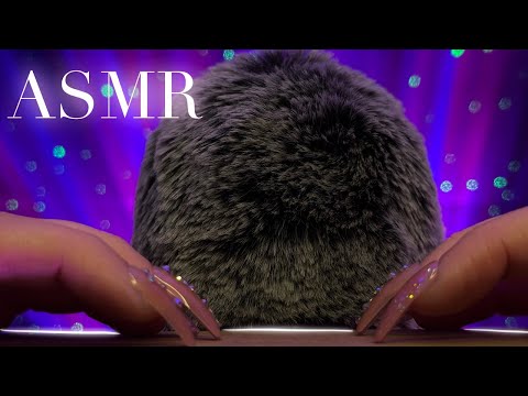 ASMR Until You Fall Asleep | Fluffy Mic Scratching & Brushing, Tingly Tapping & Scratching, Whispers