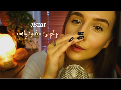 asmr po polsku 🌙 niesłyszalne szepty 🦋 *mouth sounds* (polish whisper)