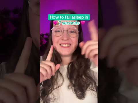 How to fall asleep in 7 seconds #asmr #asmrsounds #asmrrelax #asmrtingles #asmrsleep #relax