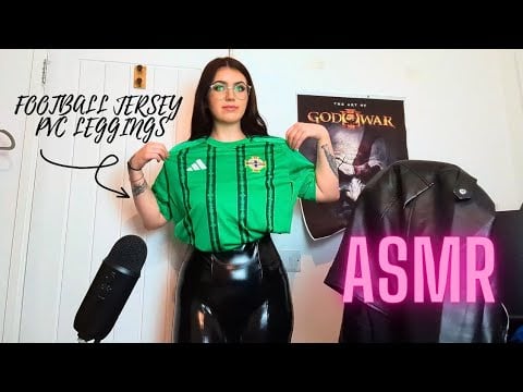 Satisfying ASMR with New NI Football jersey!