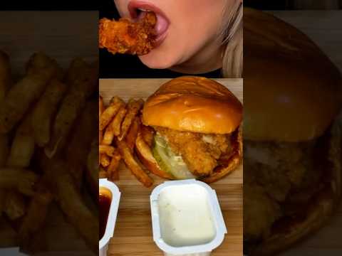Popeyes Ghost Pepper Wings #shorts #asmr #popeyes #yt