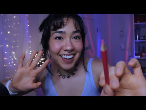 ASMR | RABISCANDO no seu ROSTO