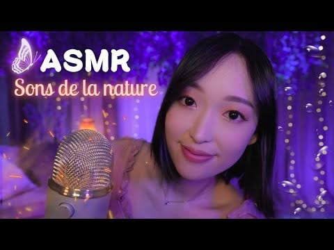 ASMR 🌧️ Pluie, Feu, Vagues… Recréés à la main avec des triggers 🔥🌊🌬️ (c'est réaliste 👀)