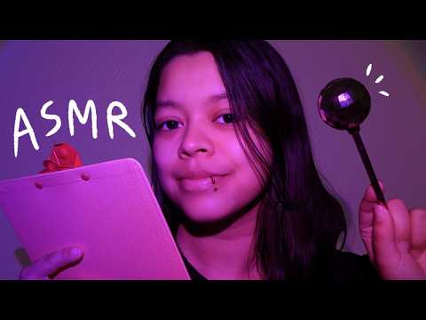 Check-up de ton corps et ton visage 🩺✍🏽 | ROLEPLAY ASMR FR (instructions, asmr visuel..)
