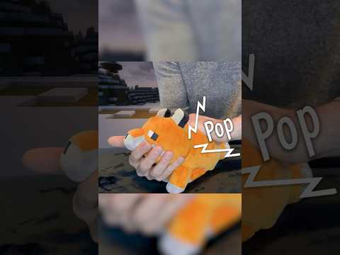 Minecraft Chiropractor | Fox 🦊#asmr #minecraft #chiropractic