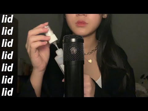 ASMR lid sounds for sleep ( no talking )