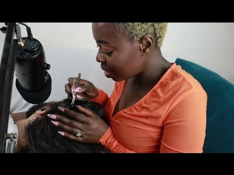 NITPICKING the whole head while I tell you a story