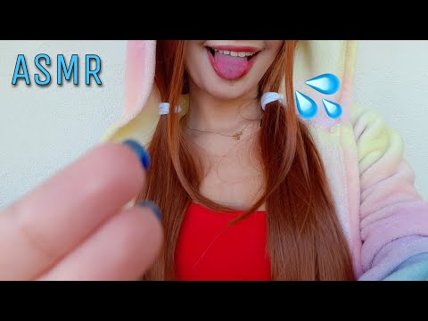 ASMR - SPIT PAINTING / BANHO DE GATO 💦