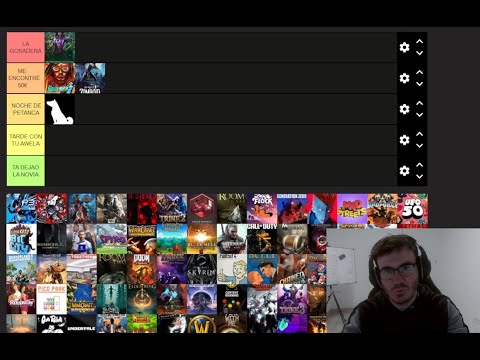 Mi TIERLIST de JUEGOS de 2024 de MEJOR a PEOR (ASMR PODCAST)