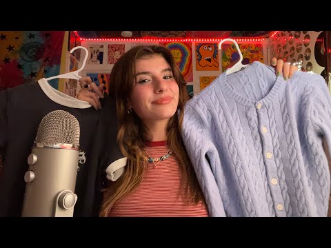 ASMR BRANDY MELVILLE EMPLOYEE HELPS YOU SHOP 👚