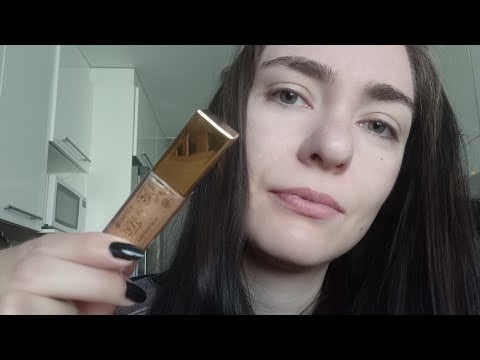ASMR- Visar mitt smink och sminkar mig 💄(swedish)
