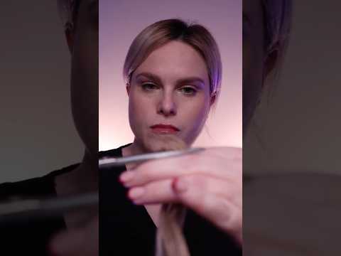 Relaxing Haircut ASMR ✂️ Scissor Snips for Sleep #Shorts
