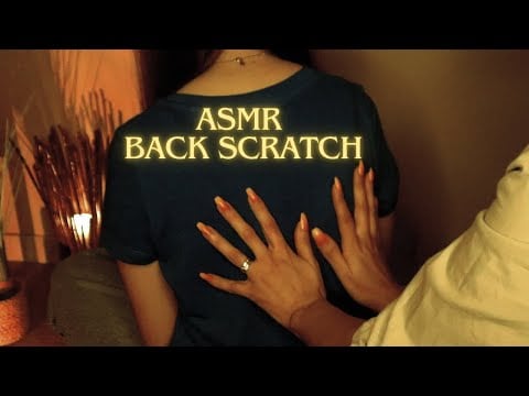 💤 BACK Scratch ASMR - Traçage, massage du dos et du crâne