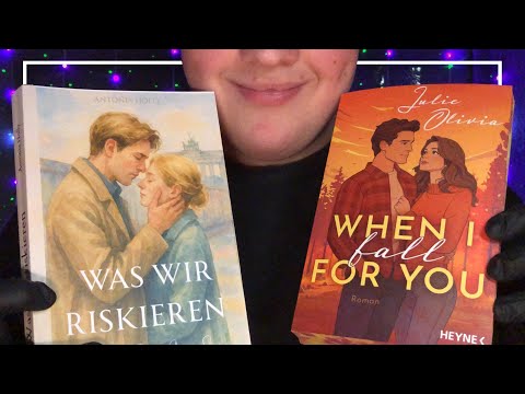 ASMR Bücher die ich zuletzt gelesen habe! 📚💖 (Deutsch/German)
