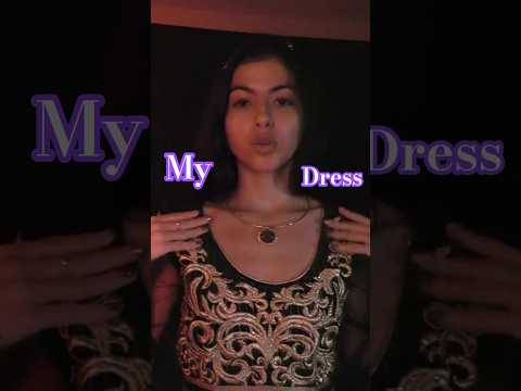 late night dress #ootd #asmr