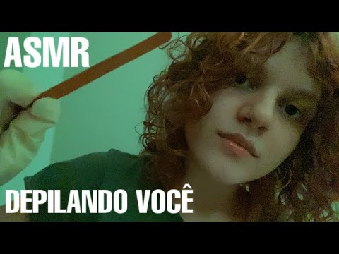 DEPILANDO VOCÊ PELA PRIMEIRA VEZ || ASMR ROLEPLAY