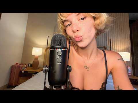 ASMR mouth sounds, candy licking and chewing!