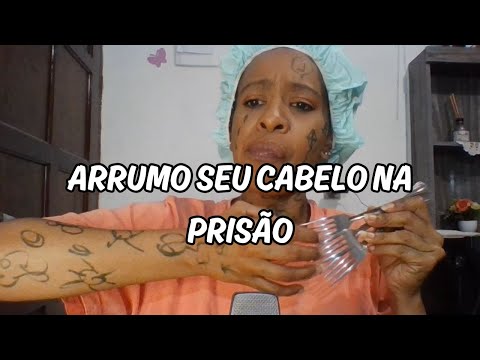 COM ESSA CABELEIREIRA NA PRISÃO VOCÊ VAI FICAR BONITA #asmr  #comedia