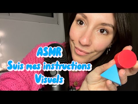 ASMR FR 🧡 Suis mes instructions visuels