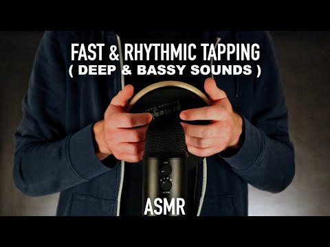 ASMR Fast & Rhythmic Tapping with Deep & Bassy Triggers (No Talking)