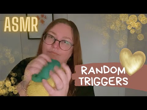 ASMR 🇸🇪🇬🇧🇫🇮 - Random triggers & spontaneous ramble