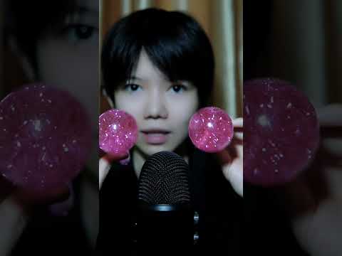 ASMR WATERS GLOBES 💧🫧 #asmr #shorts #water #mouthsound