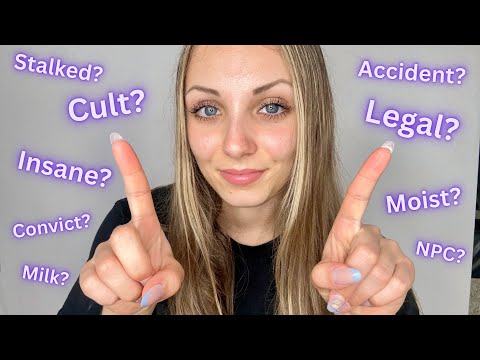 Asking You WEIRD Questions Before Bed 😴 (ASMR)