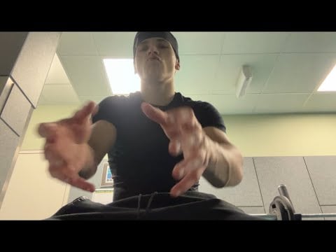 asmr gym (chest) train with asmr Jones
