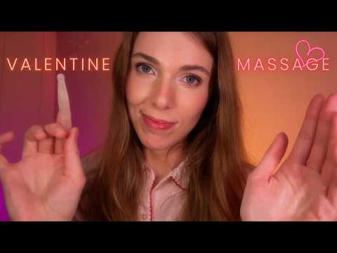 ASMR Relaxing Eye Massage and Face Tracing for Valentine's Day 💖 Personal Attention