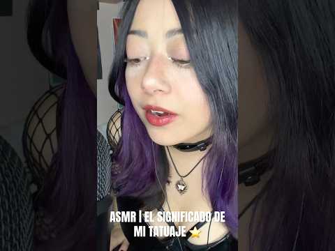 ASMR | ¿CUÁL ES EL SIGNIFICADO DE MI TATUAJE? 🫟 #asmrcommunity #asmrvideo #asmr #asmrsounds