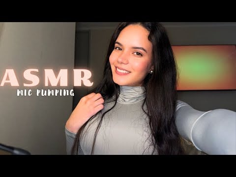ASMR | Mic Pumping Until You Fall Asleep | Mic Triggers for Deep Sleep & Relaxation