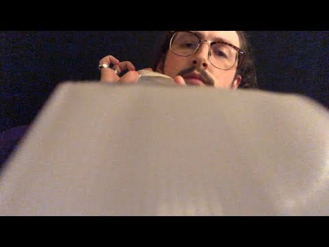 ASMR Nonsensical Roleplay  (+ new ruler sleeve trigger)