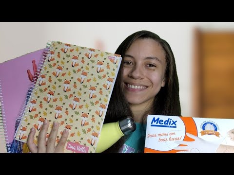 ASMR MATERIAL ESCOLAR 2024 - Caseirinho