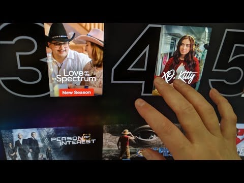 Netflix Tv Tracing ASMR (Fast Tracing and TV Screen Tapping)