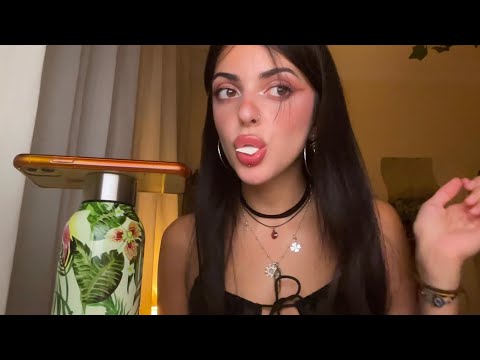 ASMR🫧 mascando chicle mientras hablo ( MOUTH SOUNDS)♥️