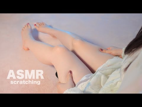 4KASMR｜Soft Bare Thigh Sounds for Deep Sleep🤍｜睡眠導入/作業用/No Talking/Triggers for sleep/Relaxation/3dio