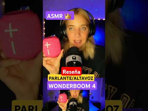 ASMR WONDERBOOM 4 #ASMR #asmr #asmrespañol #wonderboom4 #parlantebluetooth #tecnología #altavoz