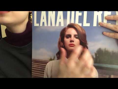ASMR | My Vinyl Collection Pt. II 📀  [soft-spoken, vinyl tracing, music ramble]