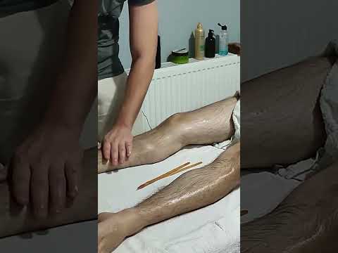 ASMR VERY RELAXING LEG MASSAGE  #asmr #massage #shortsvideo #relaxing #shorts