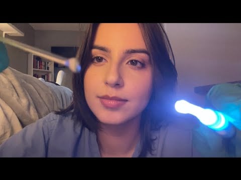 asmr dentist cleaning & filling