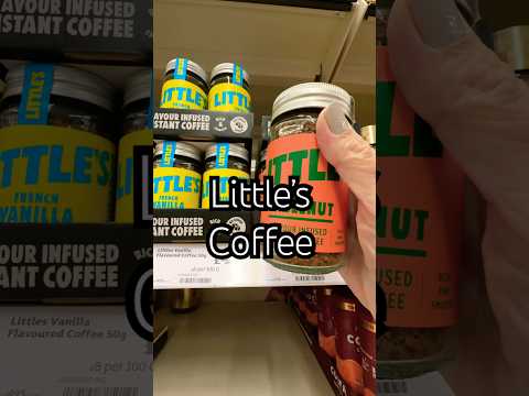 ASMR Sainsbury’s Finds: Little’s Coffee ☕️ #asmrwhispering #asmr #asmrshopping