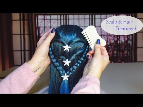 ASMR Sleep-Inducing Hairplay, Brushing & Scalp Treatment (Whispered)