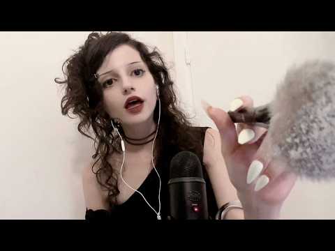 ASMR doing your post-mortem makeup