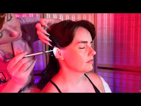 The Most Relaxing Ear Exam You’ll Ever Have…✨ (real person ASMR tracing & whispering)