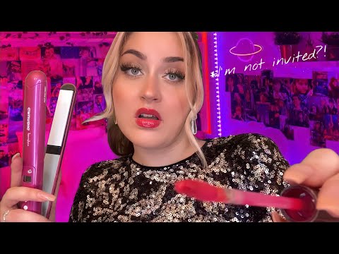 ASMR deutsch Popular Mean Girl does your Makeup💄Toxic friend schminkt dich Bitchy Roleplay Make-up