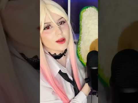 🌙 ASMR anime cosplay Marin Kitagawa 💗 relaxing video (full on my channel)