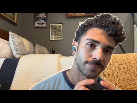 ASMR Mic Gripping, Close Whispers, Tapping